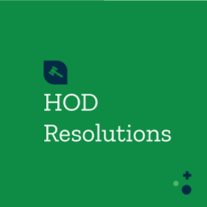 HOD Resolutions